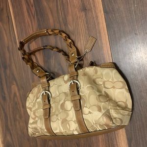 Coach hand bag